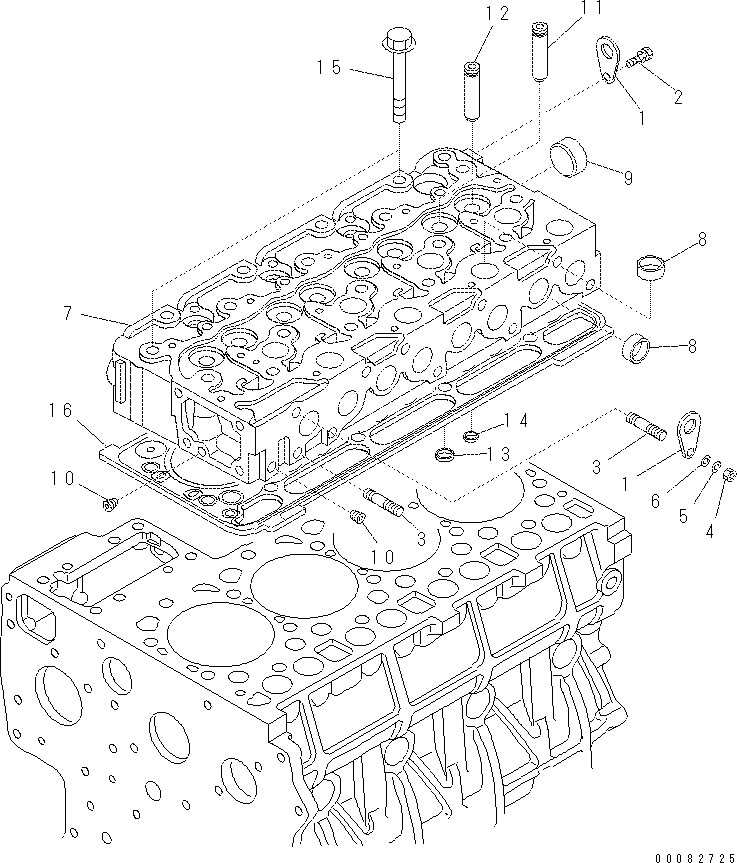 Крюк KT15221-0175-0 KOMATSU
