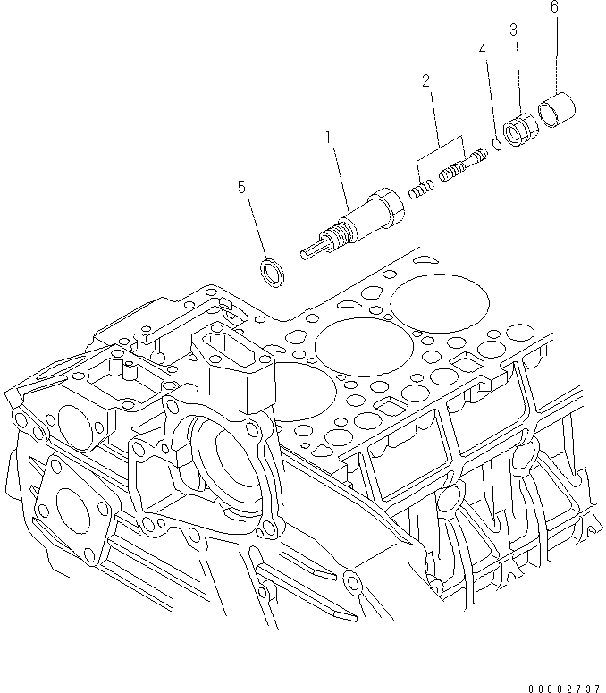 Прокладка KT04724-00140 KOMATSU