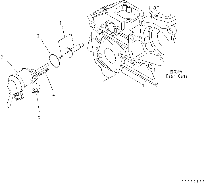 GUIDE ASS'Y KT1A021-5660-2 KOMATSU