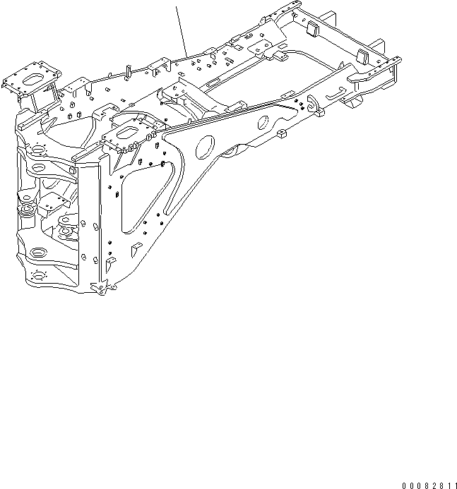 SEAT ASS'Y,REAR 41F-46-12100 KOMATSU
