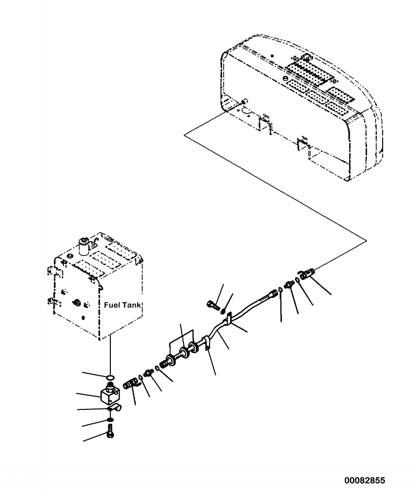 Клапан 207-04-A1850 KOMATSU