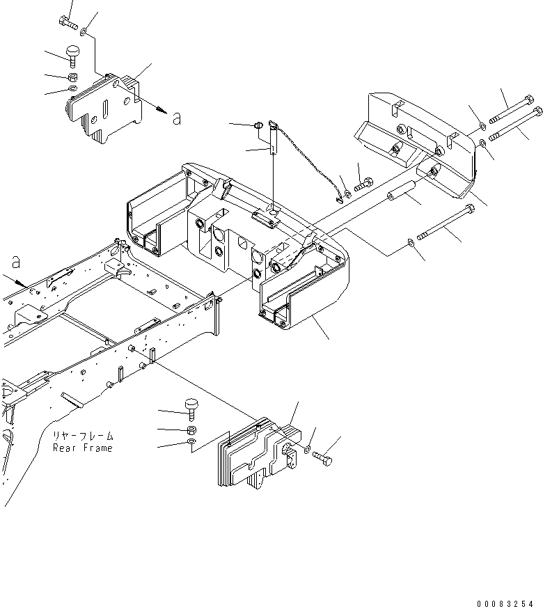 Weight, R.H. 424-974-4130 KOMATSU
