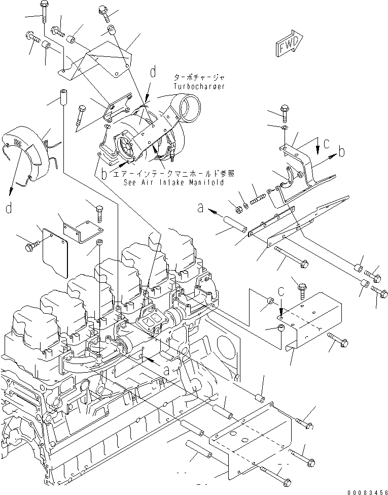 Пластина 6218-11-9540 KOMATSU