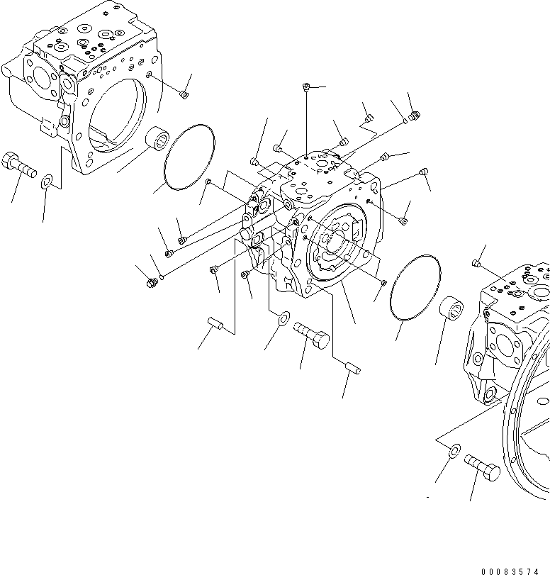 Концевой колпачок 708-2H-04440 KOMATSU
