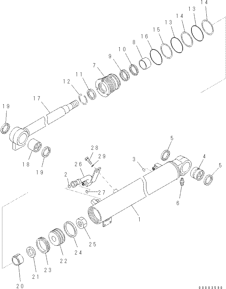 RING,WEAR(KIT) 707-39-90100 KOMATSU
