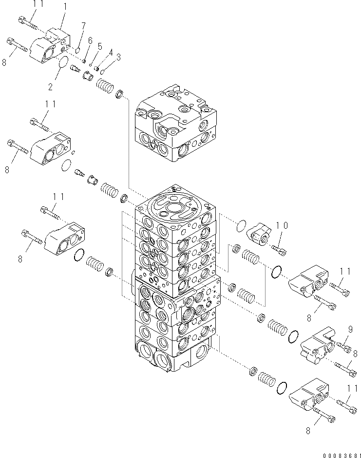 Корпус в сборе 723-11-02460 KOMATSU