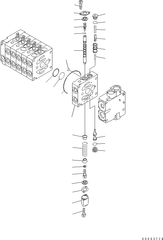Клапан в сборе 723-11-01320 KOMATSU