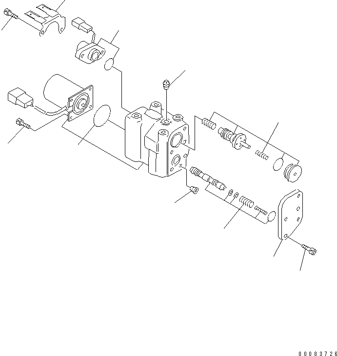 Болт 01252-30822 KOMATSU