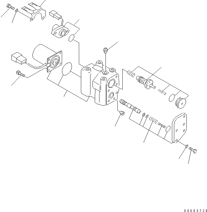Клапан в сборе 42C-15-15602 KOMATSU