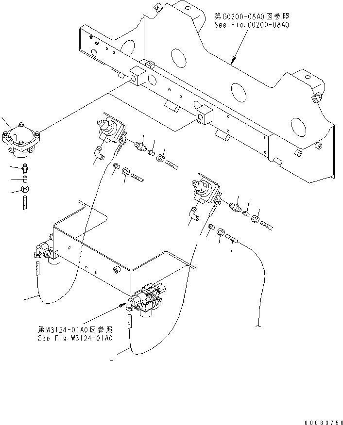 Клапан (561-88-66560) KOMATSU