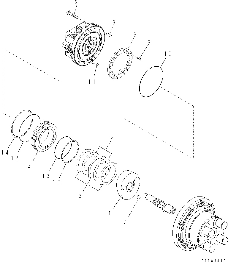 PLATE, SWASH FUFZD-4954-110 KOMATSU