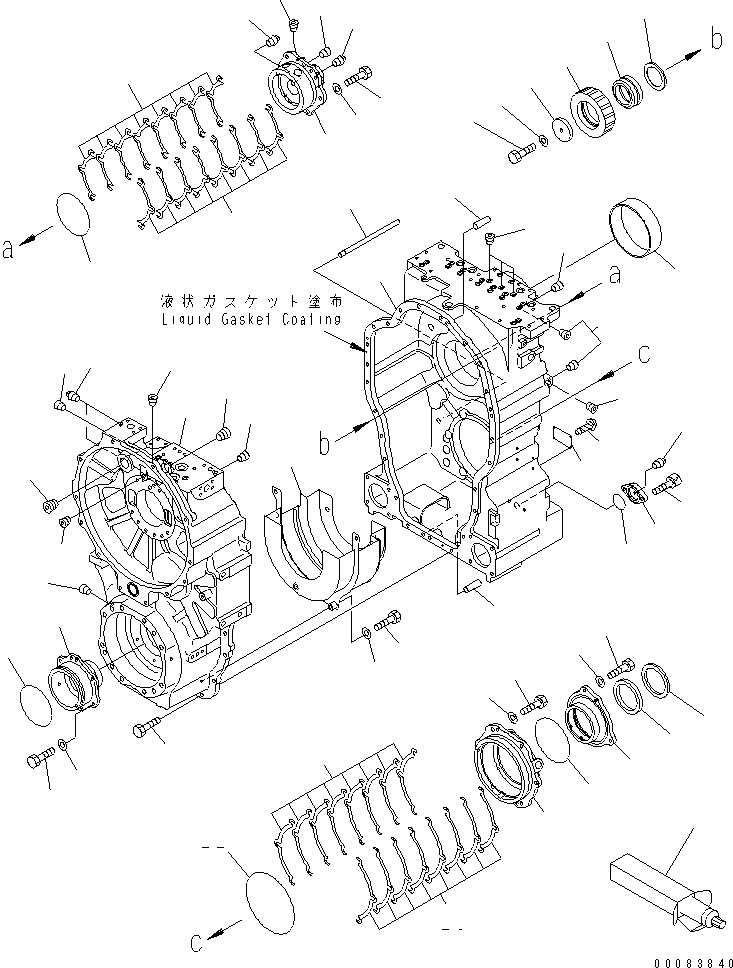 Промежуточная шестерня 56D-15-12561 KOMATSU