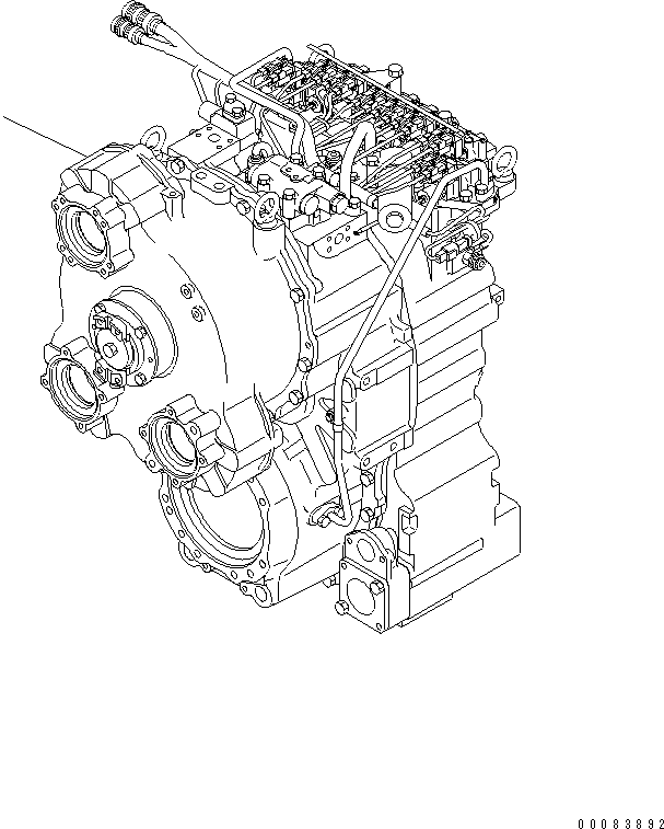 Трансмиссия в сборе (\0\56D-13-20001) KOMATSU
