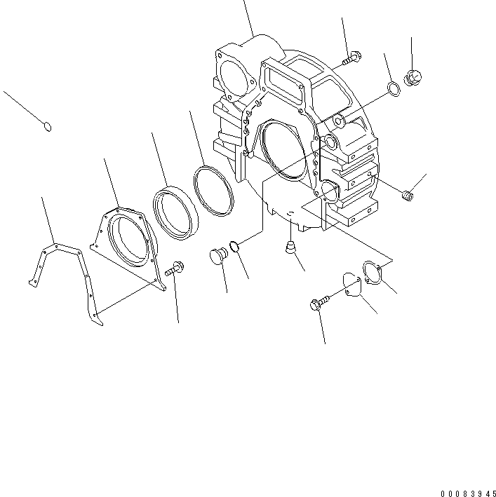 Трубная пробка 6745-21-4110 KOMATSU