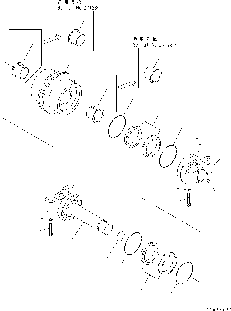 COLLAR, OUTER 201-30-76161 KOMATSU