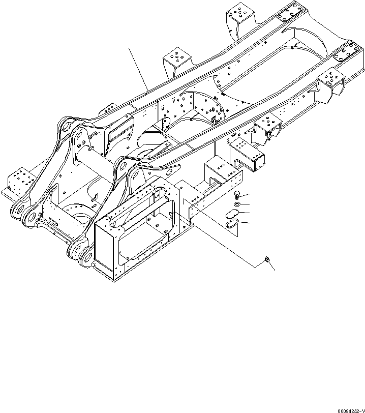 Рама 21T-46-31313 KOMATSU