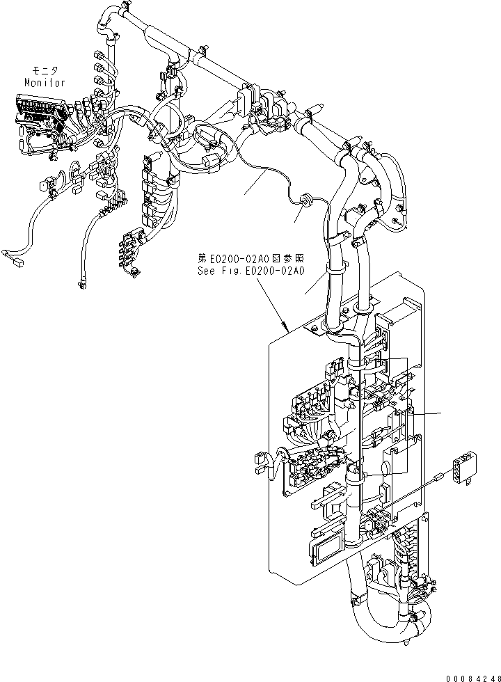 Жгут проводов 7835-33-7200 KOMATSU