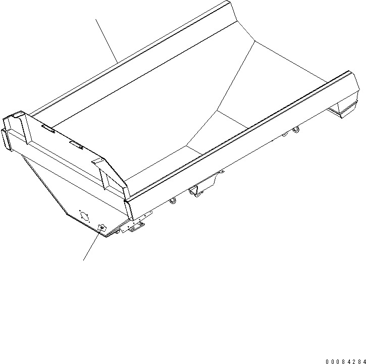 BODY ASS'Y,PLM 56D-86-26810 KOMATSU