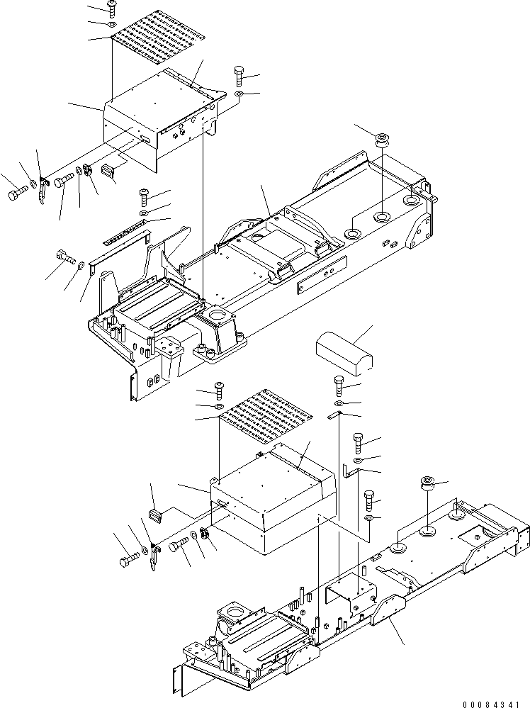 Пластина 198-54-76791 KOMATSU