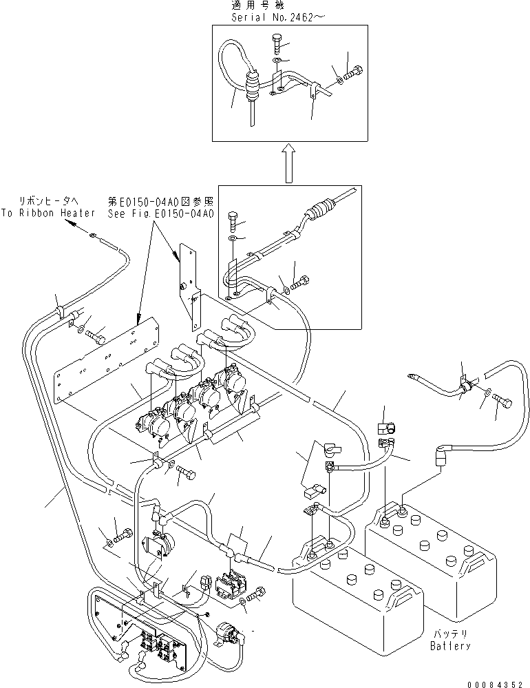 Жгут проводов 56B-06-27180 KOMATSU