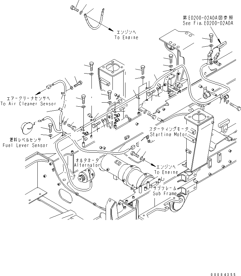 Жгут проводов 56B-06-27190 KOMATSU