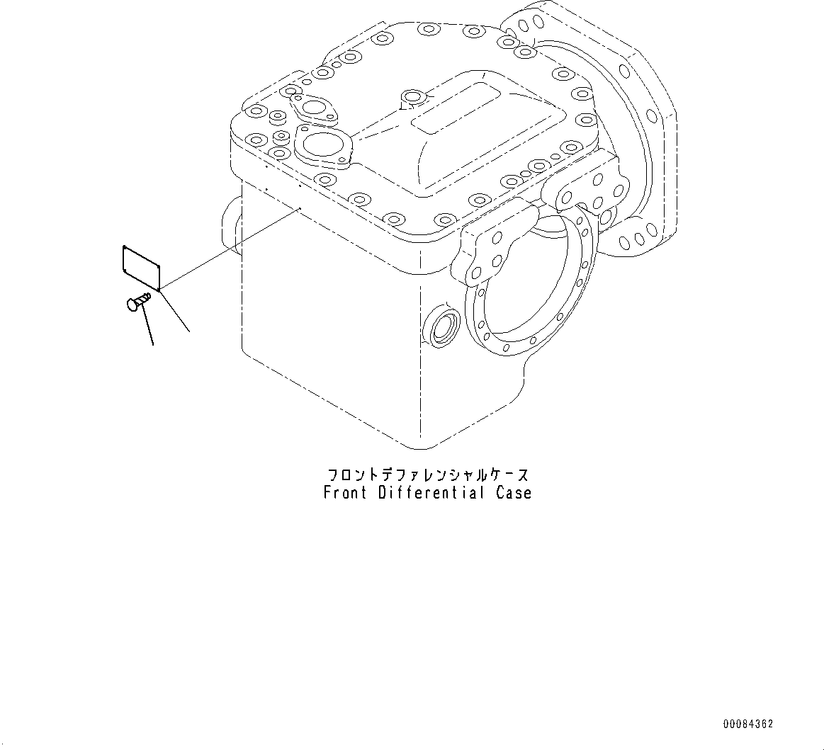 Differential Assembly, Limited Slip Type 56C-27-11052 KOMATSU