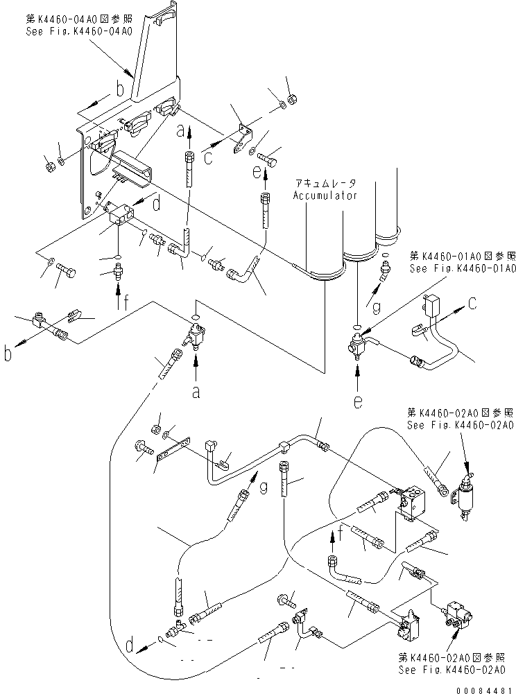 HOSE,R.H. 07633-00304 KOMATSU