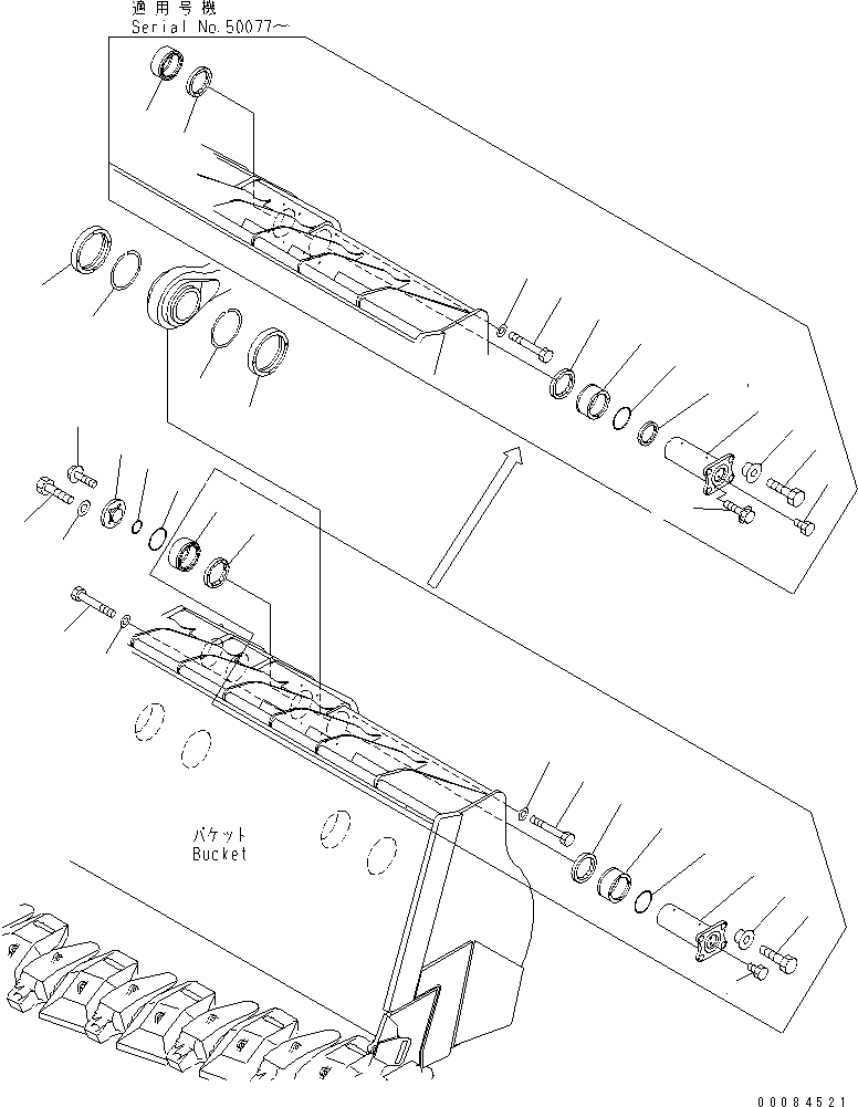 Палец 42C-70-11273 KOMATSU