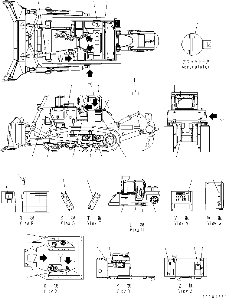 Пластина 198-98-62630 KOMATSU