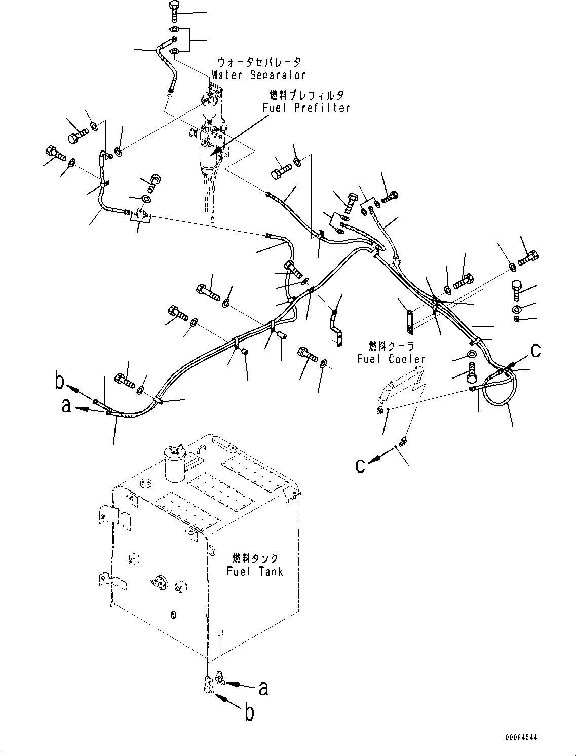 Шланг 206-62-87930 KOMATSU