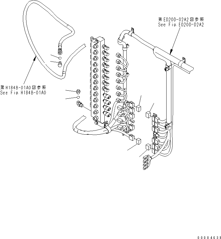 Connection 21T-06-34880 KOMATSU