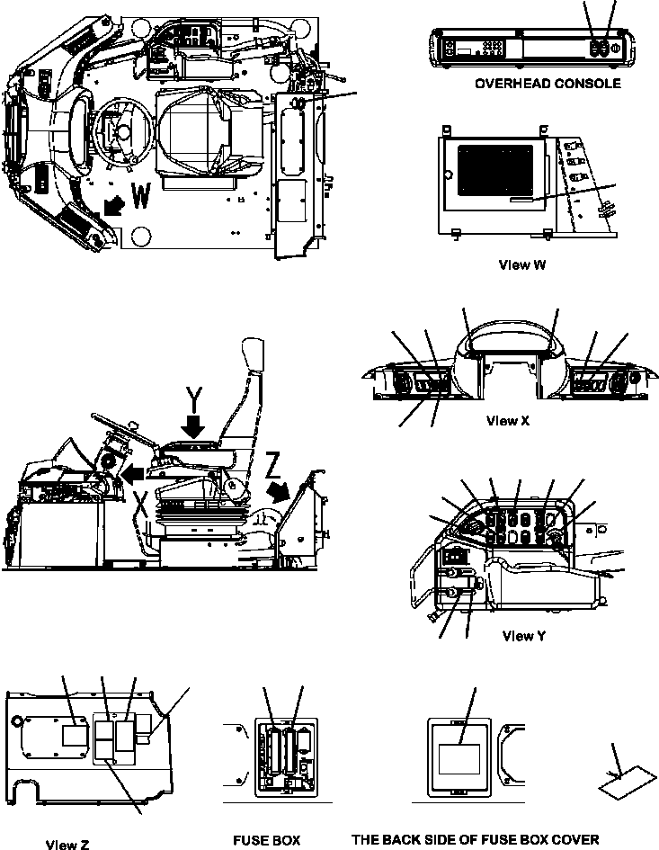 Наклейка 423-933-A540 KOMATSU
