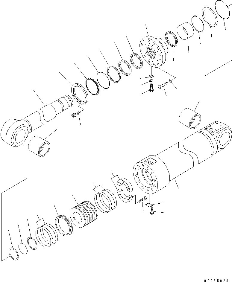 Уплотнительное кольцо (ремкомплект K18) 07000-B5350 KOMATSU