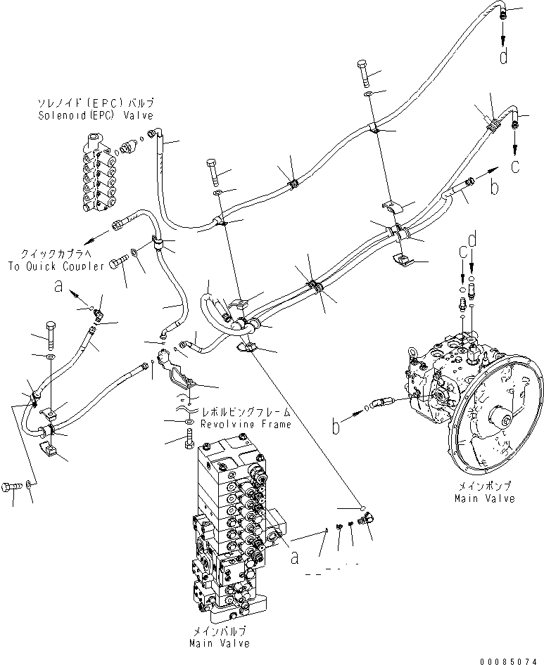 Шланг 22B-946-6430 KOMATSU