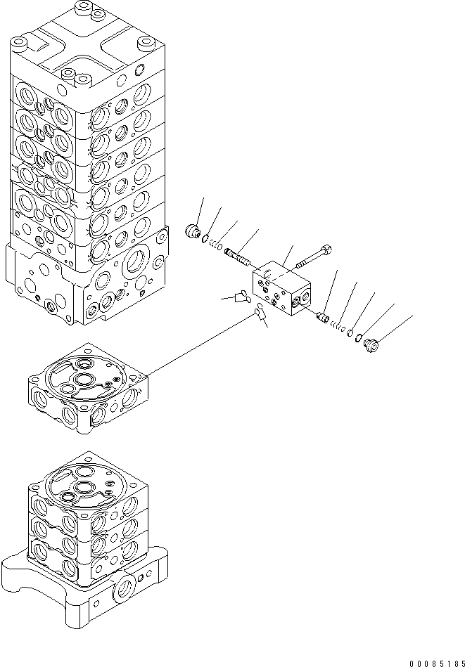 Клапан 723-20-95150 KOMATSU