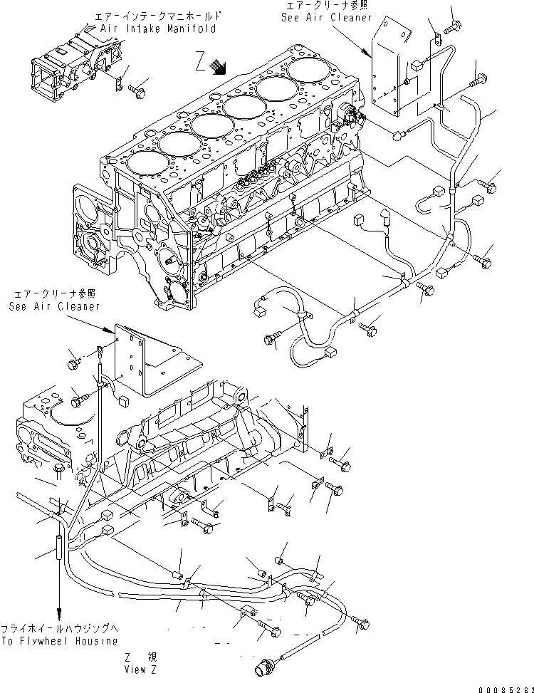 Жгут проводов 6217-81-8723 KOMATSU