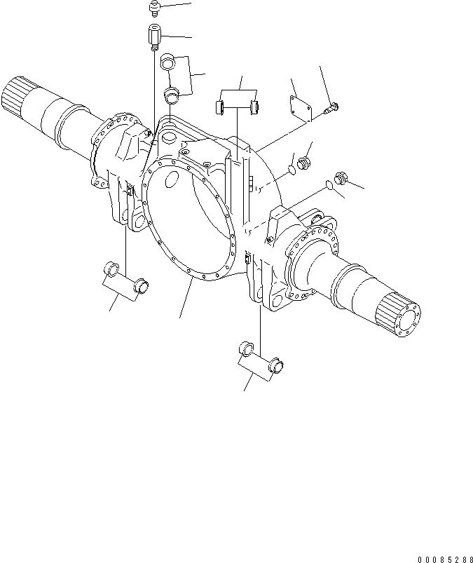 Housing Assembly, Drawbar hook 566-81-73003 KOMATSU