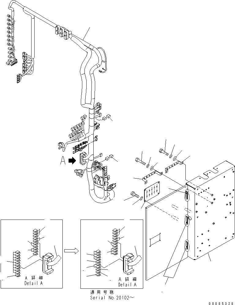 Корпус 21T-06-32551 KOMATSU