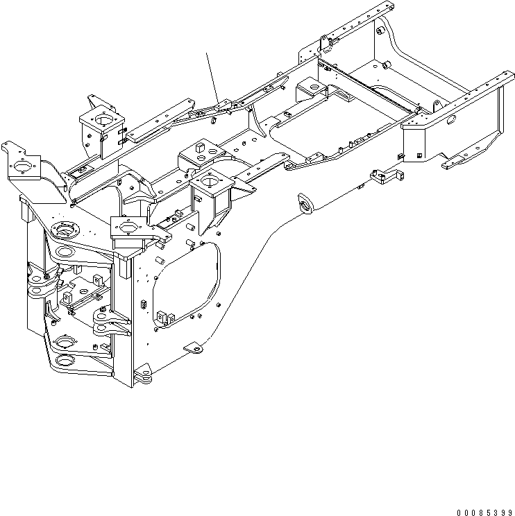 FRAME ASS'Y,REAR 425-971-3200 KOMATSU