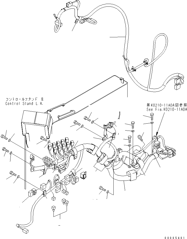 Жгут проводов 21T-06-32113 KOMATSU