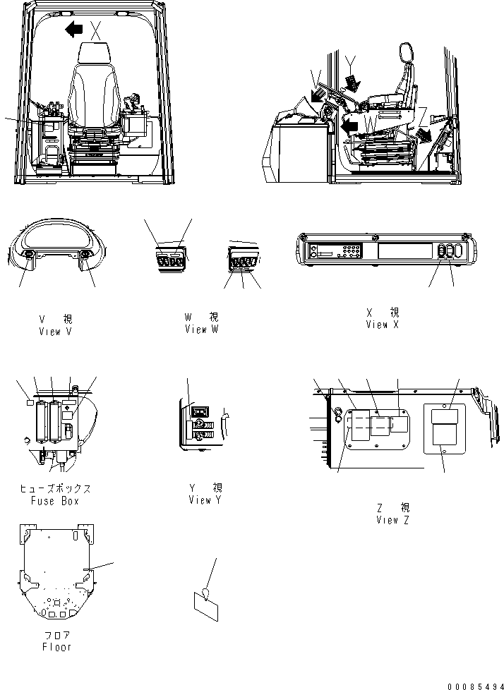 Пластина 425-V00-3221 KOMATSU