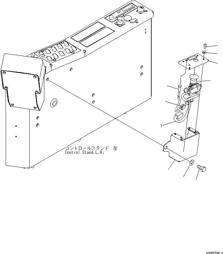 Корпус 21T-06-34752 KOMATSU