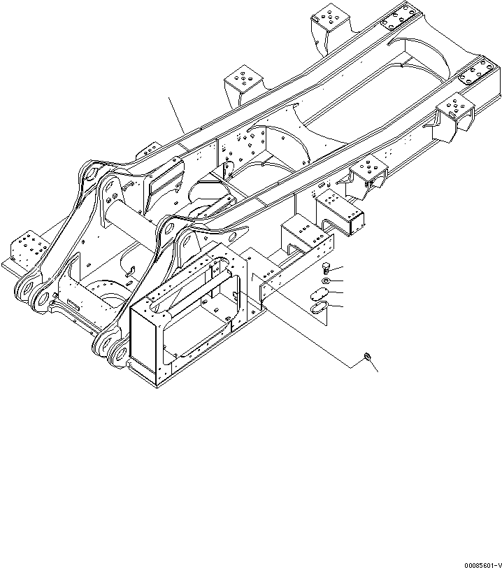 Рама 21T-46-31114 KOMATSU