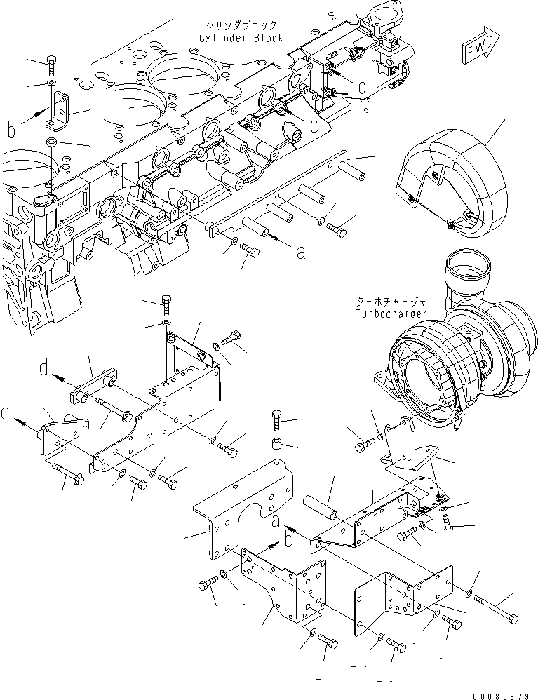 Крышка 6261-11-8241 KOMATSU