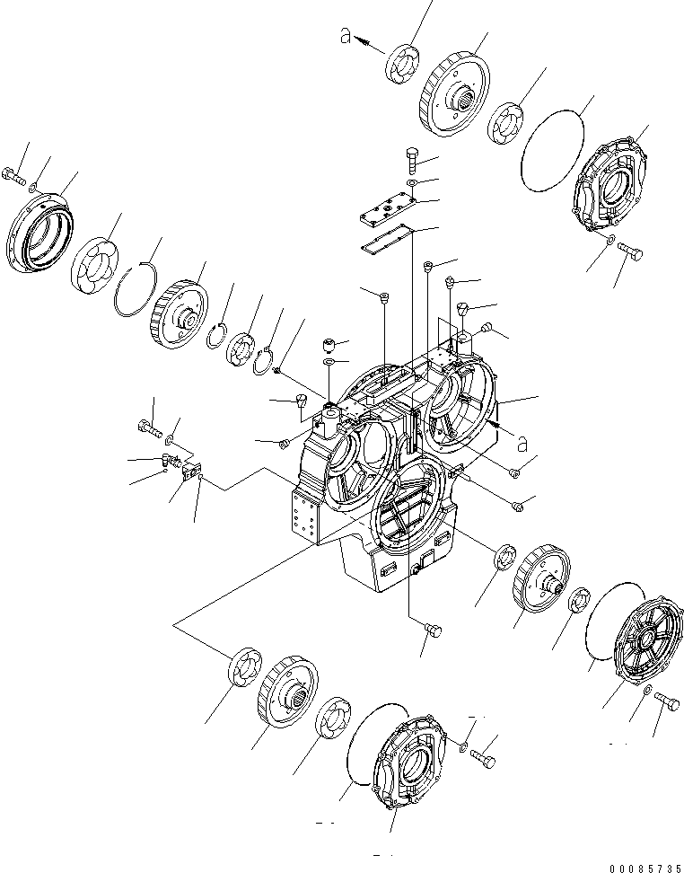 Сливной клапан 07705-11400 KOMATSU