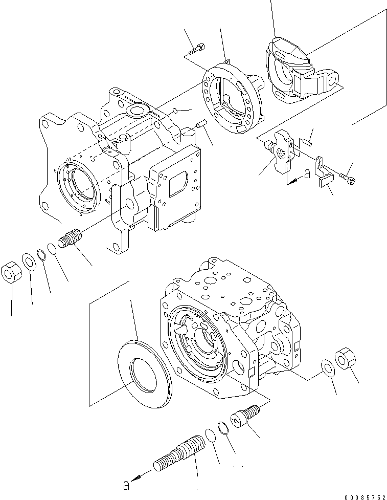 Защитное кольцо 07001-03039 KOMATSU