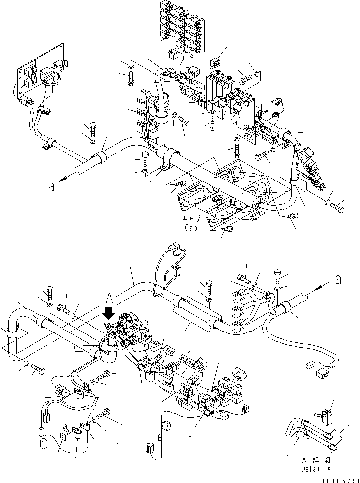 Зажим 234-88-53660 KOMATSU