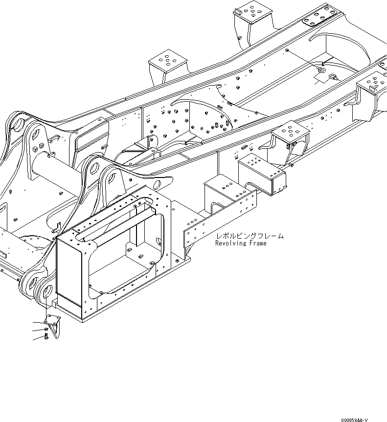 Кронштейн 21T-46-31161 KOMATSU