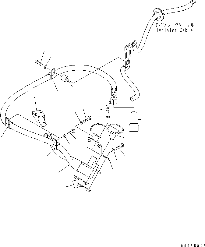 Жгут проводов 21T-06-34871 KOMATSU