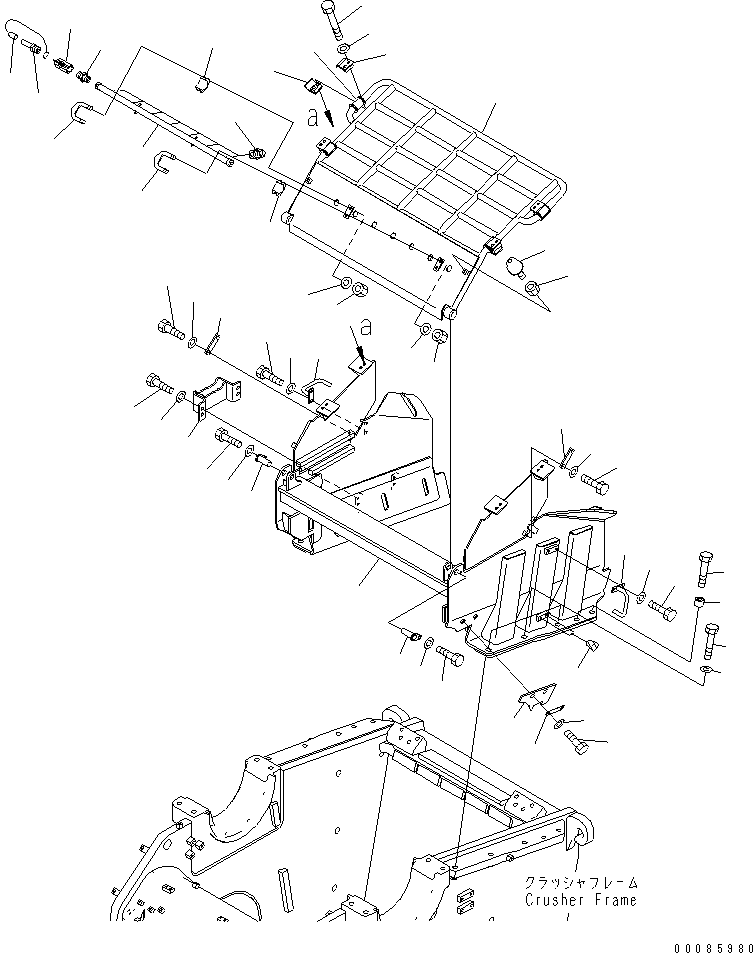 Пластина 8234-70-1580 KOMATSU